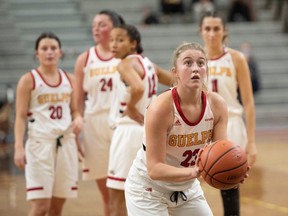 Guelph Gryphons guard Burke Bechard is a 2021-22 West Division first-team all-star in OUA women's basketball. (Gryphon Athletics)