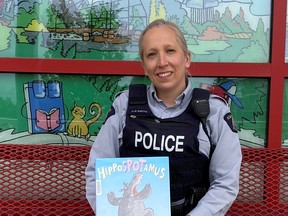 Leduc RCMP Const. Cheri-Lee Smith will be at the Leduc Public Library for monthly R.E.A.D. with the RCMP sessions. (Leduc RCMP)