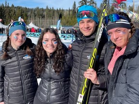 The BASS-supported Crazy Mare Ranch biathlon team attended the national biathlon championships in Prince George last month. (Bears Adventure Sport Society)