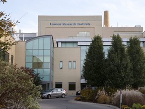 Lawson Research Institute in London is shown in this Free Press file photo.