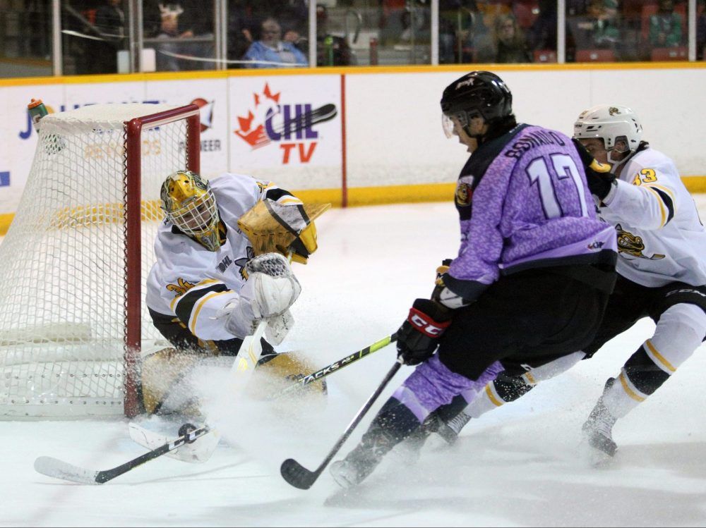 Attack send Sting to third straight loss The Sarnia Observer