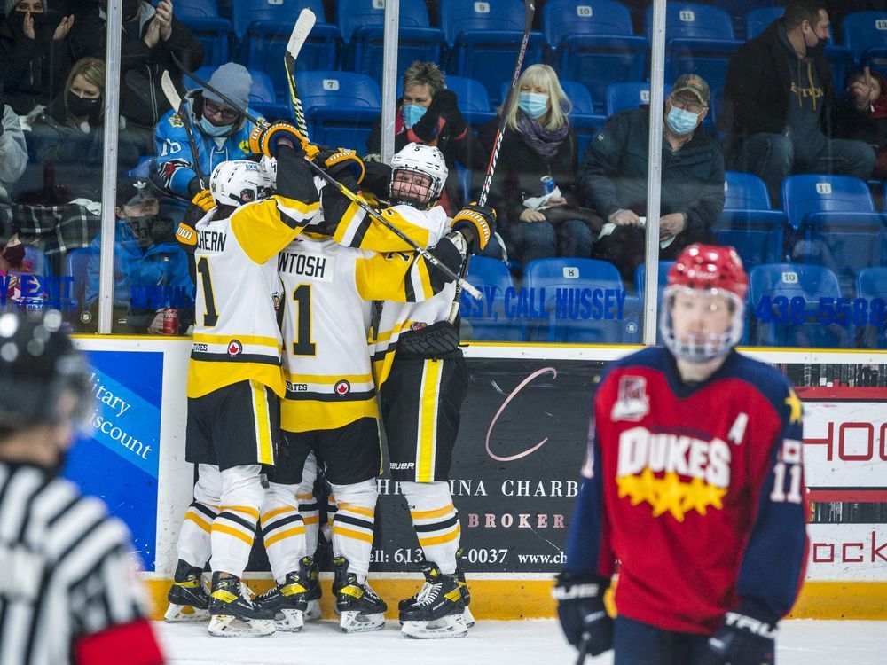 Golden Hawks even battle of Quinte Belleville Intelligencer