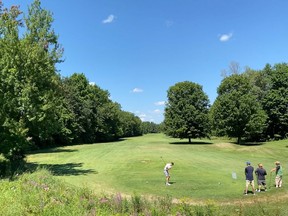 Golfers make their way along the Oak Hills course during the 2020 TMHF Golf Classic. This year's tournament is scheduled for Aug. 12 in the same location.