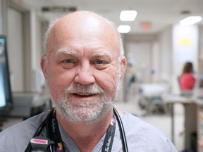 Dr. Gene Jarrell has worked in the Brantford General Hosptial emergency department for 37 years.