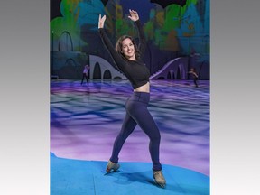Brantford skater Sarah Nolan has been a member of the Disney On Ice ensemble since 2011, and performs this weekend at shows in Hamilton, Ontario. SUBMITTED PHOTO