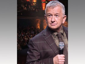 Veteran Canadian comedian Ron James performs April 6 at the Sanderson Centre in Brantford on his Back Where I Belong Tour. SUBMITTED PHOTO