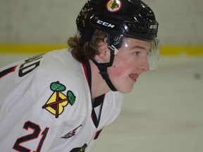 Brockville Braves forward Jack McDonald is the CCM Hockey Player of the Week for Week 19 in the Central Canada Hockey League.
File photo/The Recorder and Times