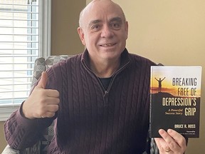 Bruce Ross, author of 'Breaking Free of Depression's Grip – A Powerful Success Story,' will be at Turns & Tales: Chatham Board Game Café & Bookstore, at 213 King St. W., from 2-4 pm, for a book signing .
