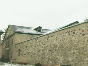 Walkerton Jail Where Arthur Kendall was sentenced to Hang for the murder of his Wife, Helen. Courtesy CTV News.