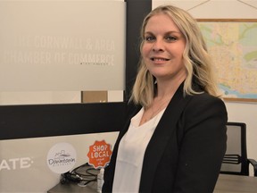 Angela Bero is the new Cornwall and Area Chamber of Commerce office manager, on Friday March 18, 2022 in Cornwall, Ont. Shawna O'Neill/Cornwall Standard-Freeholder/Postmedia Network