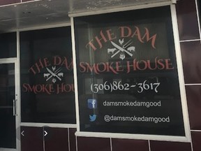 The Dam Smokehouse in Nipawin may soon be setting up an outdoor seating area.  Screenshot / Google Street View