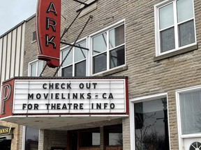 Goderich's Park Theatre will reopen its doors on April 27. Kathleen Smith