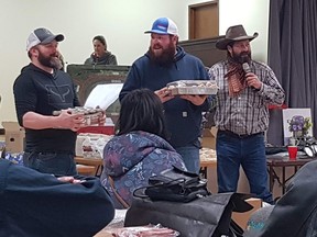 The Hand Hills 51st Charity Sale was a huge success on March 11 with just over $10,000 raised for the JCC Nutrition Breakfast Program and the Community Youth Program. Marilyn Vredegoor photo