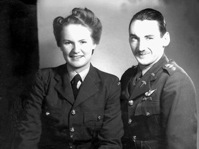 The D'Artois couple, Sonya and Guy, shown at the time when the two were special agents during the Second World War.