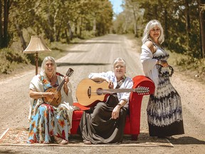 Photo supplied
The Women in Song is made up of Debbie Rivard, Lois O’Hanley-Jones and Patty Dunlop. They will be performing via video for the Oakville Festival of Films and Arts’ International Women’s Day Film Series.