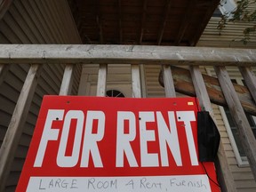 A room for rent sign.
(files)