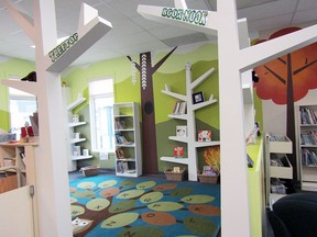 The North Norfolk-MacGregor Library's new Tree-top Book Nook. (supplied photo)