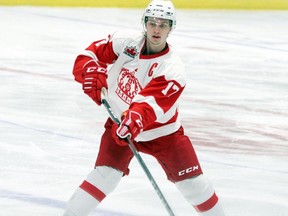 Pembroke Lumber Kings' captain Bruce Coltart scored the game winner Tuesday afternoon as the Kings doubled the Navan Grads 4-2 on the road.