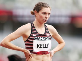 Pembroke's Madeleine Kelly will compete for Canada at the World Athletics Indoor Championships in Belgrade, Serbia this weekend, running in the 800-metre event. She is seen here during the Women's 800 metres heats at the Tokyo Olympics last July.