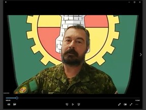 Col. John Vass, commander of 4th Canadian Division Support Group, made a presentation to local municipal leaders and business owners during the virtual Garrison Petawawa business luncheon earlier this month. He shared priorities for the upcoming years and provided an update on infrastructure upgrades and construction projects at the garrison.