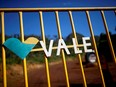 The logo of the Brazilian mining company Vale SA is seen in Brumadinho, Brazil January 29, 2019.  The surge in nickel prices is giving Vale a major financial boost.