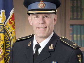Dean Croker is commander of the Middlesex County OPP detachment. Handout