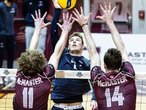 Stratford's Evan Falardeau, with the University of Toronto, was one of seven players named to the Ontario University Athletics men's volleyball East Division First All-Star Team.