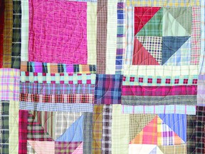 Stitches from the Heart Mother's Garden Quilt Show is scheduled for May 7 and 8 at Tarentorus Sports Club. POSTMEDIA NETWORK/Sault Star