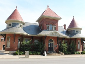 The Petrolia branch of the Lambton County Library is located in a former train station built in 1903.