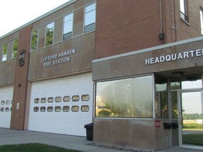 Sarnia's East Street fire hall.