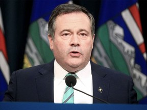 Premier Jason Kenney. BRENDAN MILLER/POSTMEDIA/FILE