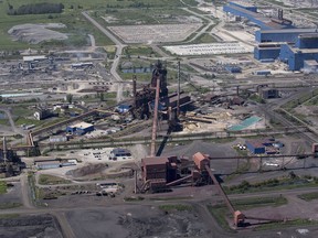 Stelco and Haldimand County have differing views on a proposal to bring a planned community of 40,000 to 4,200 acres of vacant land in the Nanticoke Industrial Park. The photo is of the Stelco operation in Haldimand. Brian Thompson/File photo