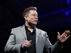 Tesla Inc., run by CEO Elon Musk, shown in this file photo, has signed an undisclosed deal with Vale for the supply of nickel to the electric car maker. David McNewDAVID MCNEW/AFP/Getty Images
