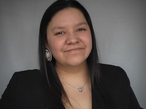 Aamjiwnaang First Nation member and Lambton College student Tiffany Plain was the recipient of a $10,000 scholarship courtesy of Ontario Power Generation's John Wesley Beaver Memorial Scholarship Program.
Submitted photo/Sarnia This Week