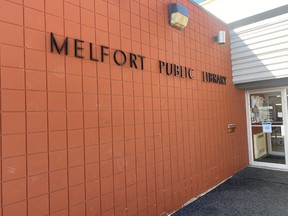 A federal grant is going to help replace the 48-year-old roof at the Melfort Public Library. Omar Sherif / The Journal