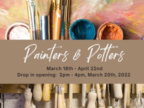 The Painters and Potters exhibit at the Station Arts Centre in Tillsonburg opens March 18. (Handout)
