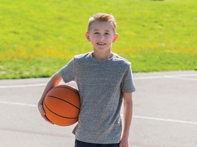 Cooper Tidmarsh has benefited from The War Amps Child Amputee Program (CHAMP) thanks to public support of the Key Tag Service.