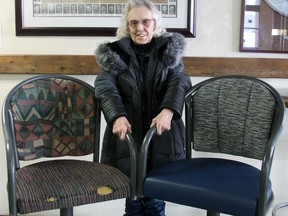 Wetaskiwin Royal Canadian Legion Br. No. 86 Ways and Means Committee chair Kaye Grinde is hoping the community can help the Legion repair and recover 185 chairs at the Legion.
Christina Max