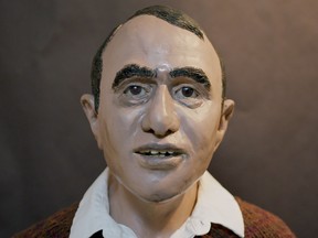 The 3D facial reconstruction of a man found gagged and bound off Bellrock Road on Oct. 21, 1989. Ontario Provincial Police are hoping this reconstruction and a $50,000 reward may help them identify the man and solve his murder. (supplied by the OPP)