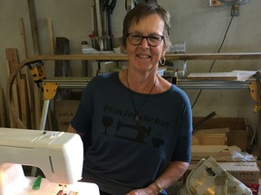 Joann Rueckert is quilting up a storm in her quilting studio in time for the 28th annual quilt show opening March 27 until April 21 at the Beaverlodge Art and Culture Centre. Rueckert is just one of dozens of quilters in West County that will be participating in the highly anticipated exhibition. A collection of vintage quilts will also be displayed.