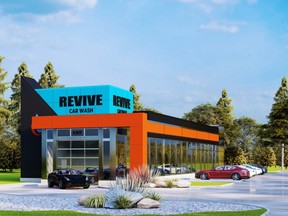 Owners of a commercial property at 217-219 North Front Street just north of the Dollar Store plaza are proposing a new automatic car wash station called Revive for the site capable of queuing up to 30 cars at a time.