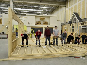 Students in the dual-credit Introduction to the Trades course can earn up to four credits; two towards their secondary school diploma, and two college course credits. 
Submitted Photo