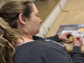 Pysanky workshop participants created beautiful traditional Ukrainian Easter eggs during two sold-out events at the Strathcona County Museum and Archives on Saturday, April 2. Lindsay Morey/News Staff