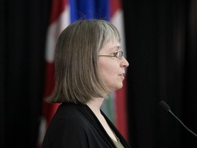 Alberta's chief medical officer of health Dr. Deena Hinshaw. DAVID BLOOM/Postmedia File