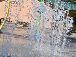 The splash park at Kinosoo Beach. CITY OF COLD LAKE/FACEBOOK