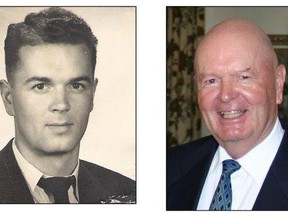 After having a career in public service for over 67 years, Goderich Coun. Jim Donnelly announced his retirement on April 4 through an open letter, read by Mayor John Grace during the virtual Council meeting. On the left is Jim Donnelly in the 1950s when he was first elected into public service. Submitted
