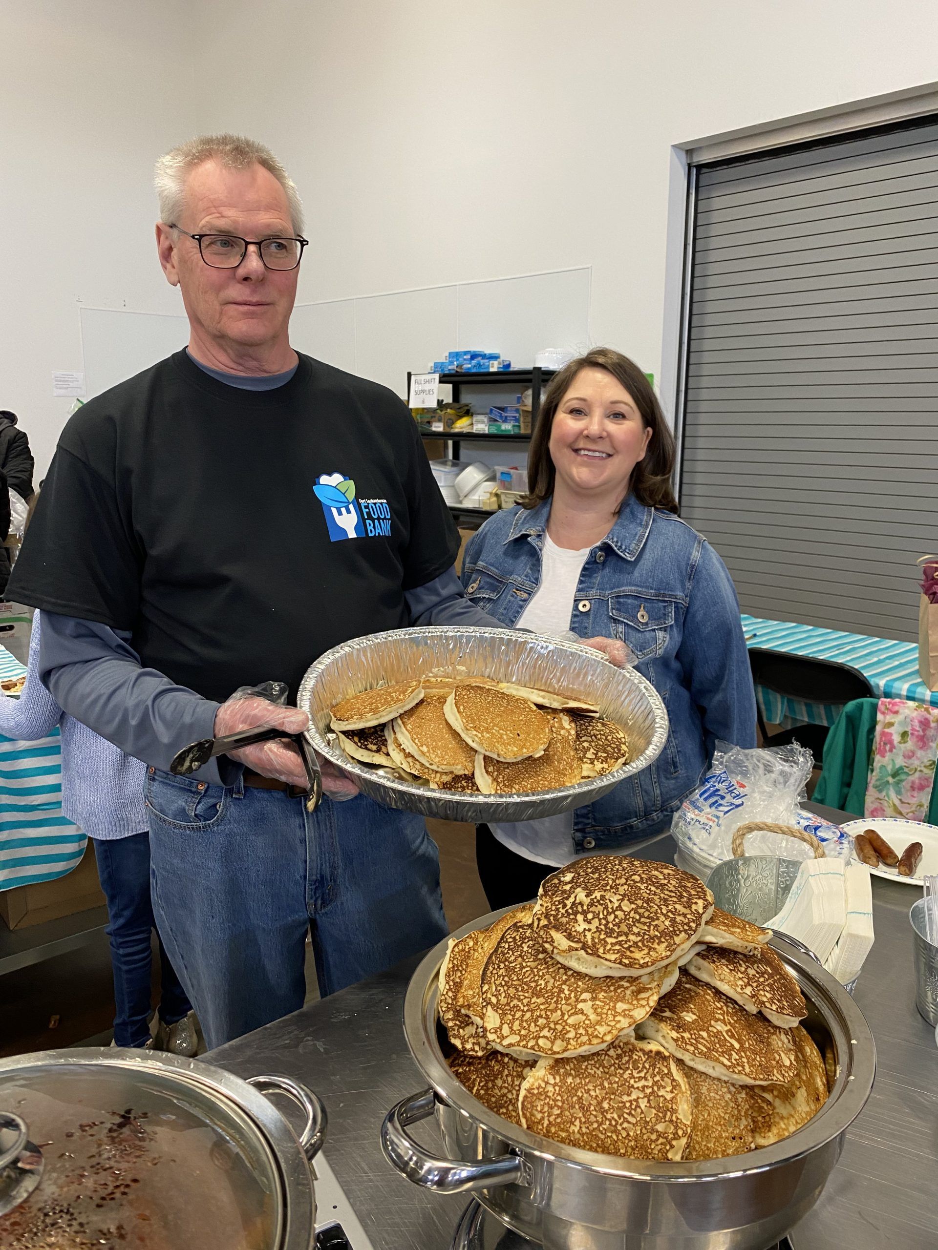 Fort Saskatchewan Food Bank recognizes volunteers with pancake