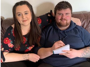 Jeremy Wheten and his partner, Sarah Bryant, are desperately searching for a neurologist or Tourette syndrome specialist who can help him control his tics and return to the normal life he had before his second Moderna COVID-19 vaccine.    ELAINE DELLA-MATTIA