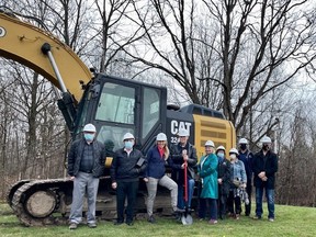 The Heart of Hastings Hospice has broken ground to make way for an expansion of its end-of-life care facility in Cente Hastings.