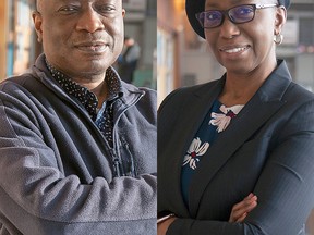 Dr. Thomas Ofuafor, left, and Dr. Olusola Awoniyi, right, have joined the psychiatry department at Chatham-Kent Health Alliance. (Handout/Postmedia Network)